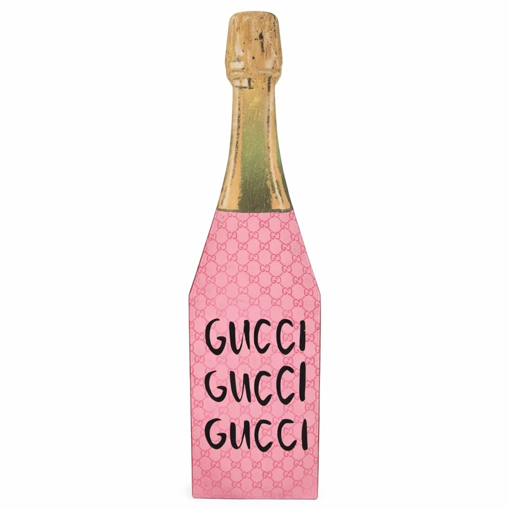 New Luxury Champagne Bottle Gucci Wine bottle Home decor